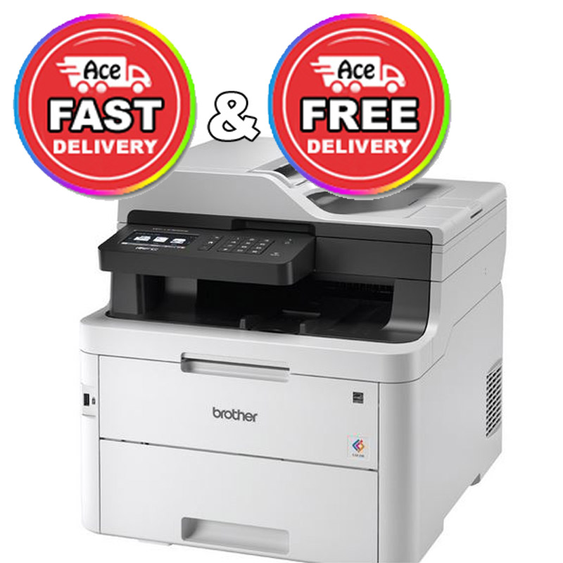 Brother MFC-L3770CDW Wireless Colour Laser Print, Scan, Copy,ADF
